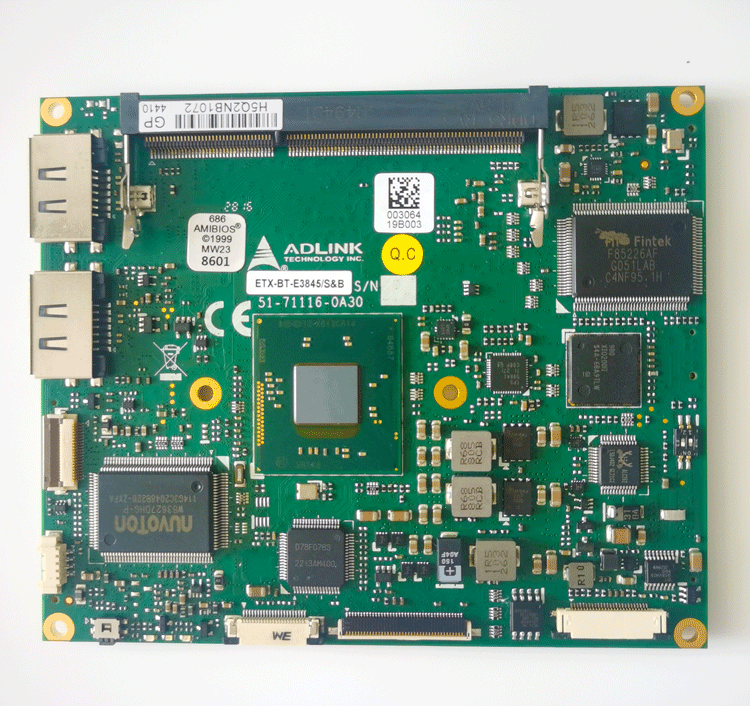 ADLINK 51-71116-0A30 51-71116-OA10  51-71116-OB10  ETX-BT-E3845    ETX Module with Intel Atom® Processor E3800 Series SoC
