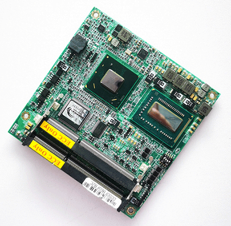 (R)PCOM-B219VG-3612QE  1834RO9452    BIOS:R1:00.W1   3rd Generation Intel® Core™ processor family based Type VI Com Express with DDR3 SDRAM, VGA, LVDS, Gigabit Ethernet, 6Gbps SATA, and USB3.0