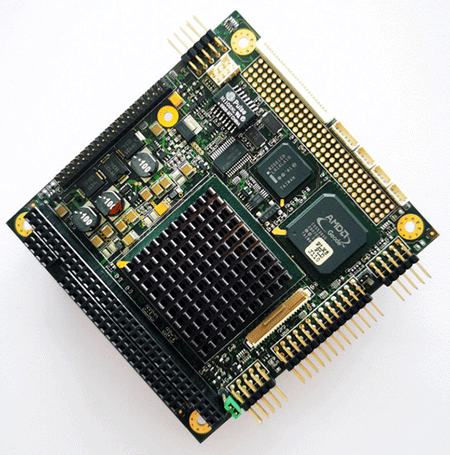 Kontron 01036-0000-53    XND570033    AMD LX800 500 MHz, fanless, PC/104 (ISA)