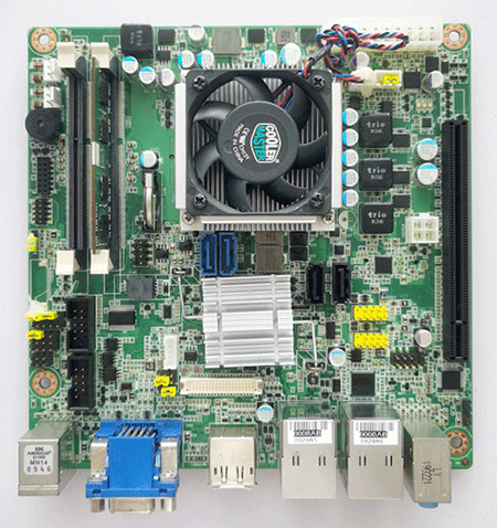 AIMB-273 REV A1   19A6027301  Intel® Core™ i7/i5/i3/CeleronuFC-PGA988 Mini-ITX with 2 DP/HDMI/LVDS/CRT, 2 COM, Dual LAN, PCIe x16