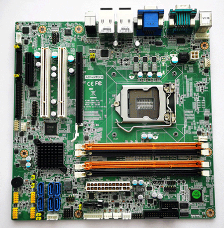 AIMB-584 REV A1  19A6058401-01  9696058400E   Intel® Xeon® E3/ Core™ i7/i5/i3 LGA1150MicroATX with CRT/DVI/eDP/LVDS/DP,6 COM, Dual LAN, SATAII