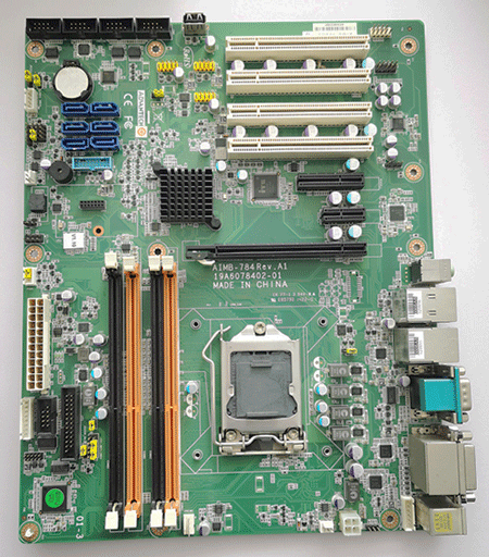 AIMB-784REV A1   19A6078402-01   LGA1150 4th Generation Intel® Core™i7/i5/i3/Pentium® ATX with DVI/VGA,DDR3, SATA III