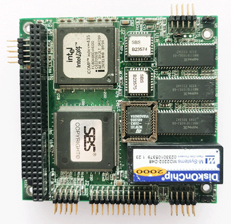 BS97C186A        M-Systems MD2202-D48 BS97C186A SDX4-023855 PC-104工业主板中央处理器板中央处理器