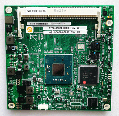 CMC6-ATOM-E3845-HS 0202-00002-0001 0206-00060-0001 Rev00 0210-00060-0001 Rev00工业主板