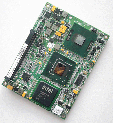 COM-840-R-12-1140   Supporting Intel® Core™2 Duo processor, with Gigabit Ethernet and high end chipset graphics or x16 PCI Express graphics on the baseboard.   带Intel CoreT2 Duo处理器和GME965/ICH8-M芯片组的COM ExpressT