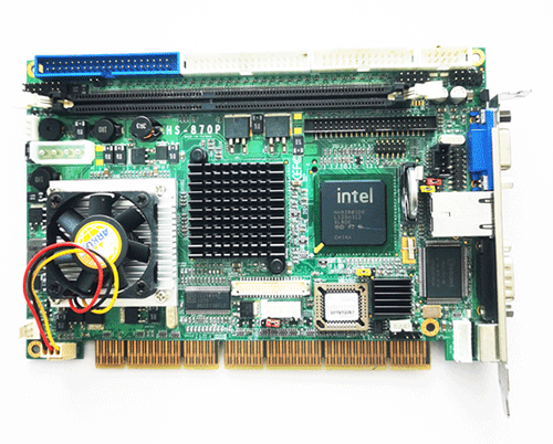 HS-870P   Half-size Pentium M CPU CardIntel Pentium M socket479 with DDR333Onboard VGA, Gigabit LAN, Compact FlashLVDS, USB2.0