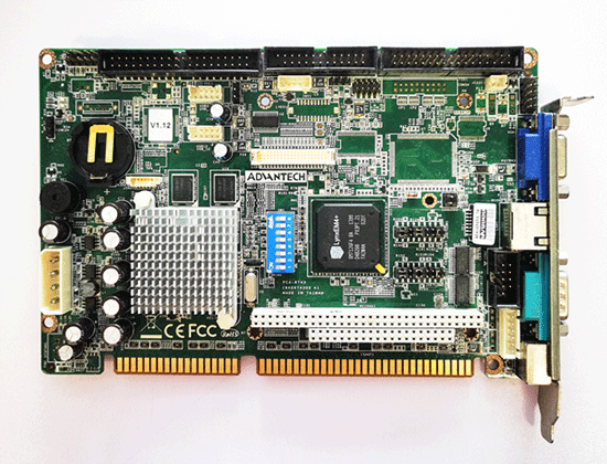 PCA-6743VE  REV A1    9692674311E   19A2674302  A1     DM&P Vortex86DX ISA Half-size SBCwith VGA/TTL or LVDS/LAN/USB/PC/104/CFC/COM