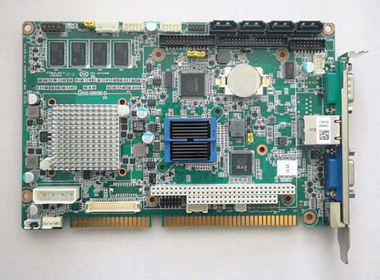 PCA-6763VG  REV  A1    9696A67610E  19A6676301-02     AMD T40E/T16R ISA Half-size SBC withDual Independent Display/Dual GbE/SATA/USB/m-SATA/COM/LPT