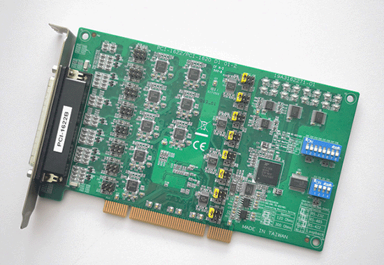PCI-1622    PCI-1620   D1.01-2      19A3162271-01     8-port RS-232 PCI Communication Card     8-port RS-232/422/485 PCICommunication Card