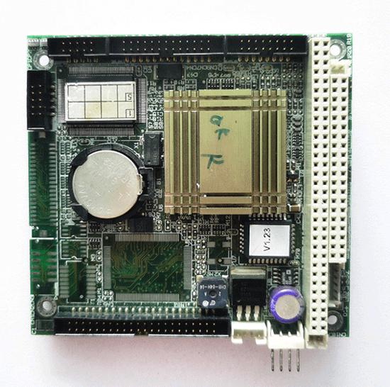 PCM-3346  REV A2    9696334641   486 DX66 CPU Modulewith VGA/LCD, Ethernetand SSD