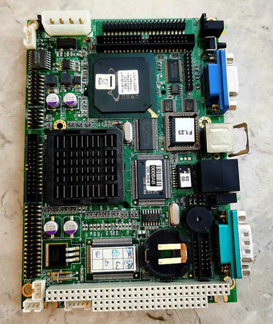 PCM-5820  REV B2  19A6582001  969T582031    AMD Geode™ SBC with CPU, Audio,VGA/LCD and LAN
