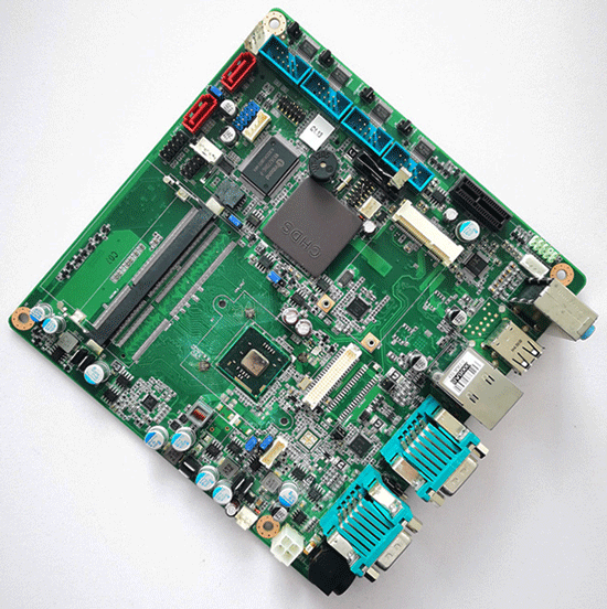 SIMB-M02  REV  10   SIMB  021401E-T    Intel.AtomTM Mini-ITX with VGA/LVDS/HDMI, 6 COMs and LAN