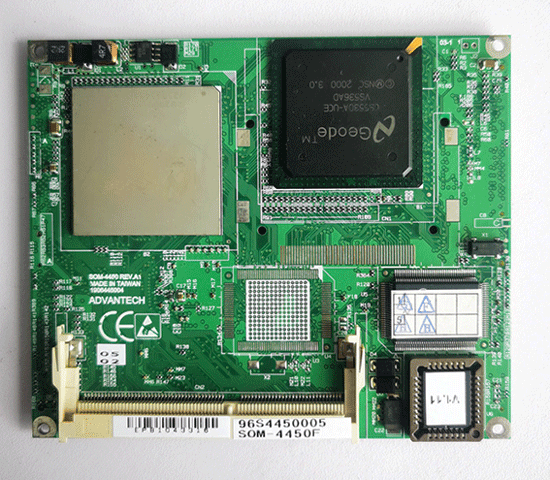 SOM-4450F REV A1  96S4450005   1906445004   AMD SOM-ETX Module w/CPU, VGA,LCD/LVDS, Audio, LAN & TV-out