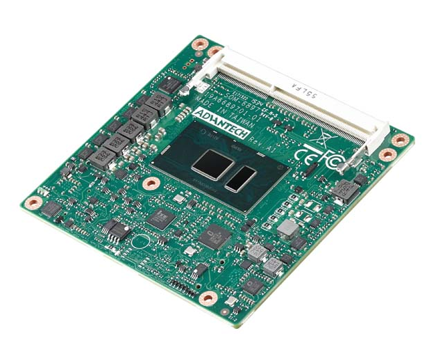 SOM-6897 REV  A1  9696689731E  19A6689702-01   6th Gen Intel Core/Celeron Processors COM Express Compact Module Type 6